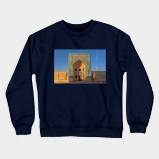 Uzbekistan. Bukhara. Mosque. Crewneck Sweatshirt